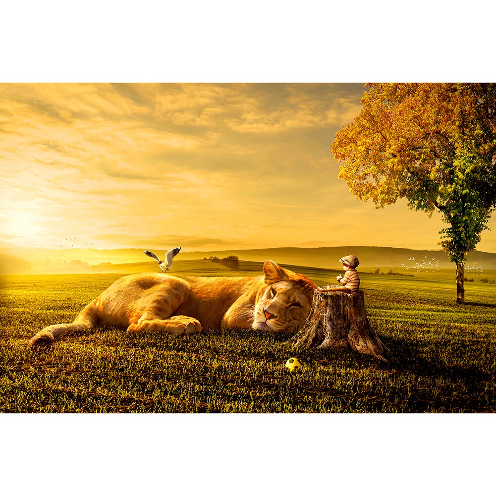 Carino Animali Ritratto di Montaggio Lo Stress Relief Giocattoli di 1000 Pezzi di Carta Jigsaw Puzzle Puzzle Game Giocattoli Interessanti: L