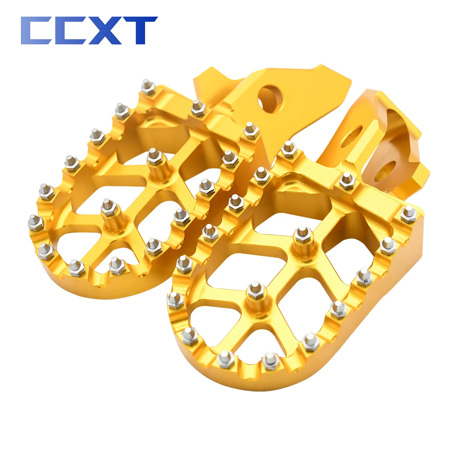 Motorcycle CNC Aluminum Footpegs Bracket Pedals Foot Pegs For Sur Ron Sur-Ron Surron Ultra Bee UB Electric Motocross Bike: Ivory