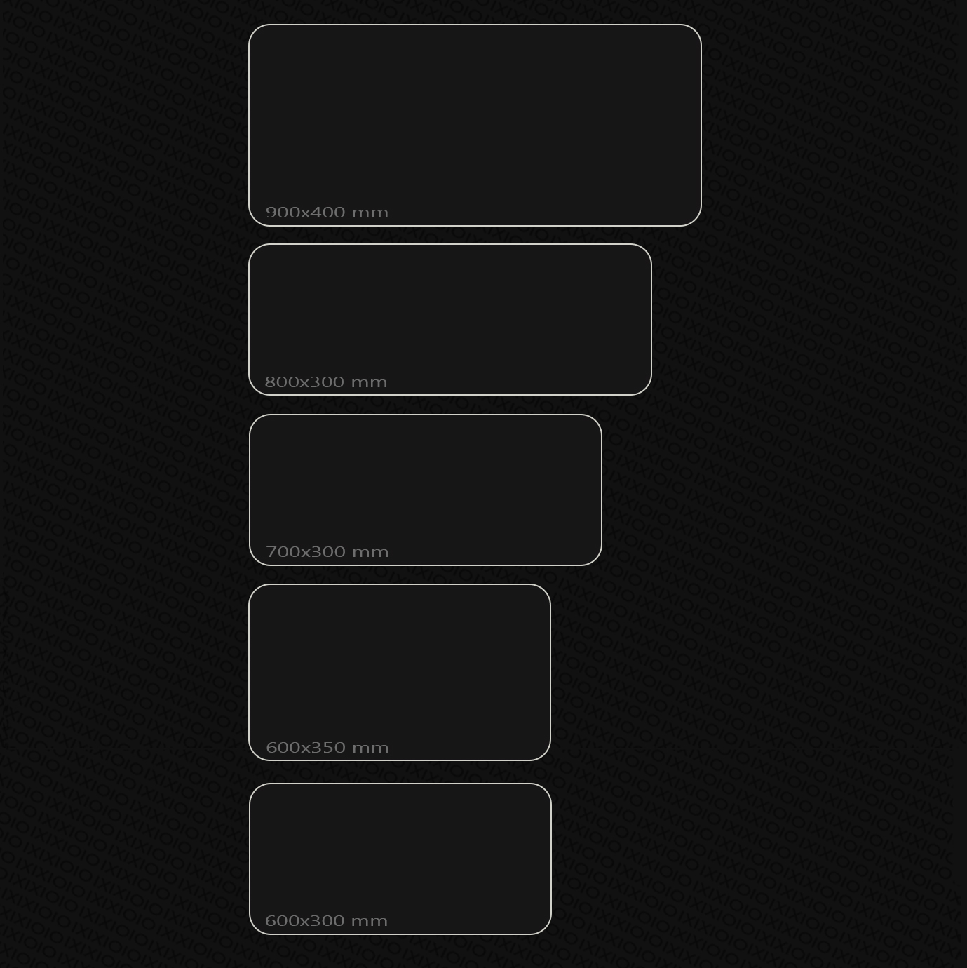 Mauspad Gaming Schwarz und Weiß Grau Art Aesthetics XL Großes neues Mauspad XXL Mauspads Rutschfeste weiche Computertischmatte