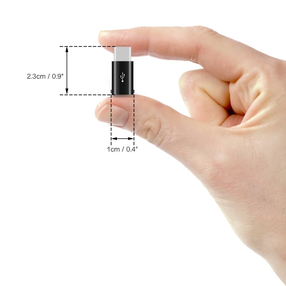 Micro Usb Female Naar Type-C Mannelijke Otg Adapter Telefoon Charge Gegevensoverdracht Converter Connector