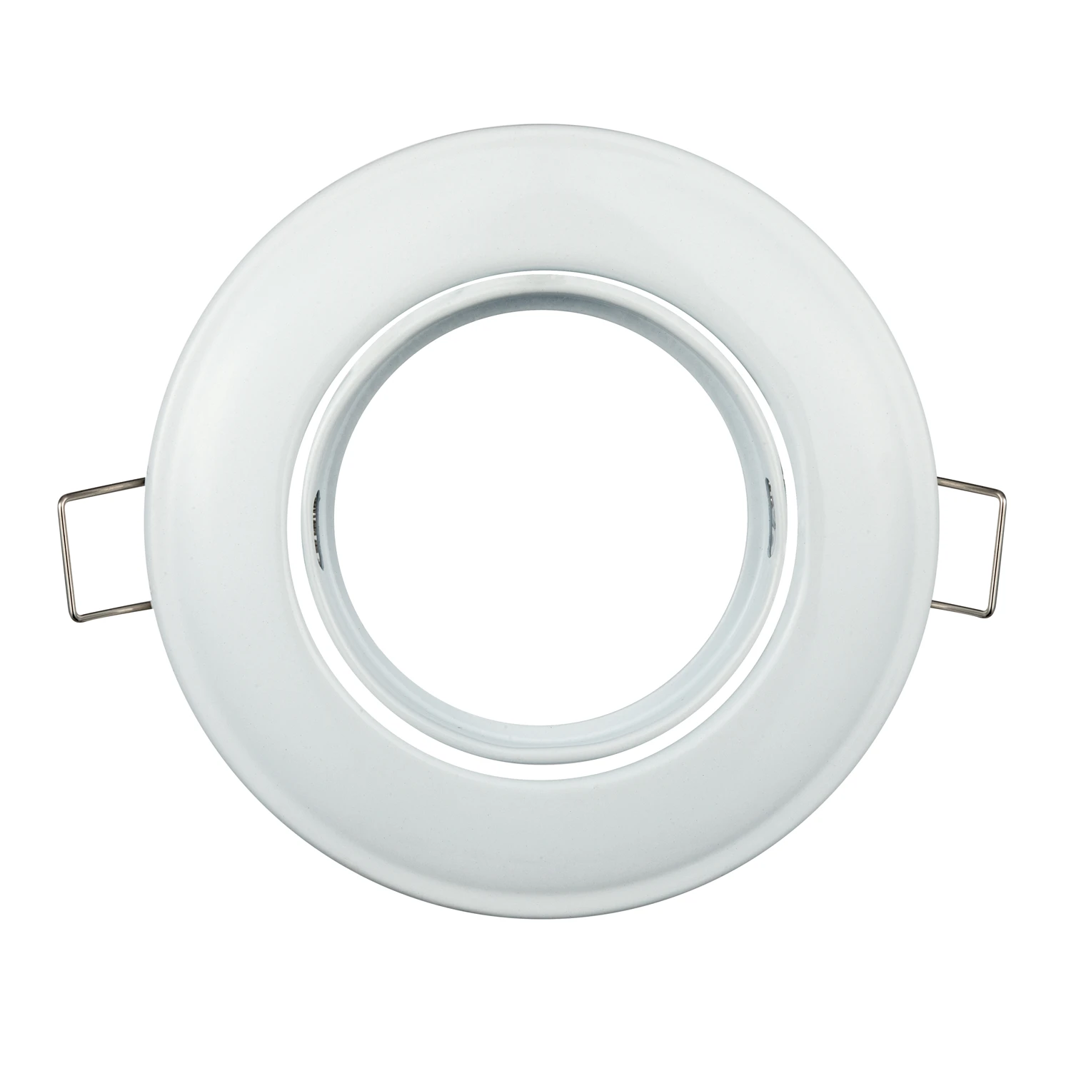 LED Spot Light Zwart/Wit LED Downlights Frame Ronde Armatuur Houders Verstelbaar voor MR16 GU10 Lamphouder Verzonken: Blauw / Black