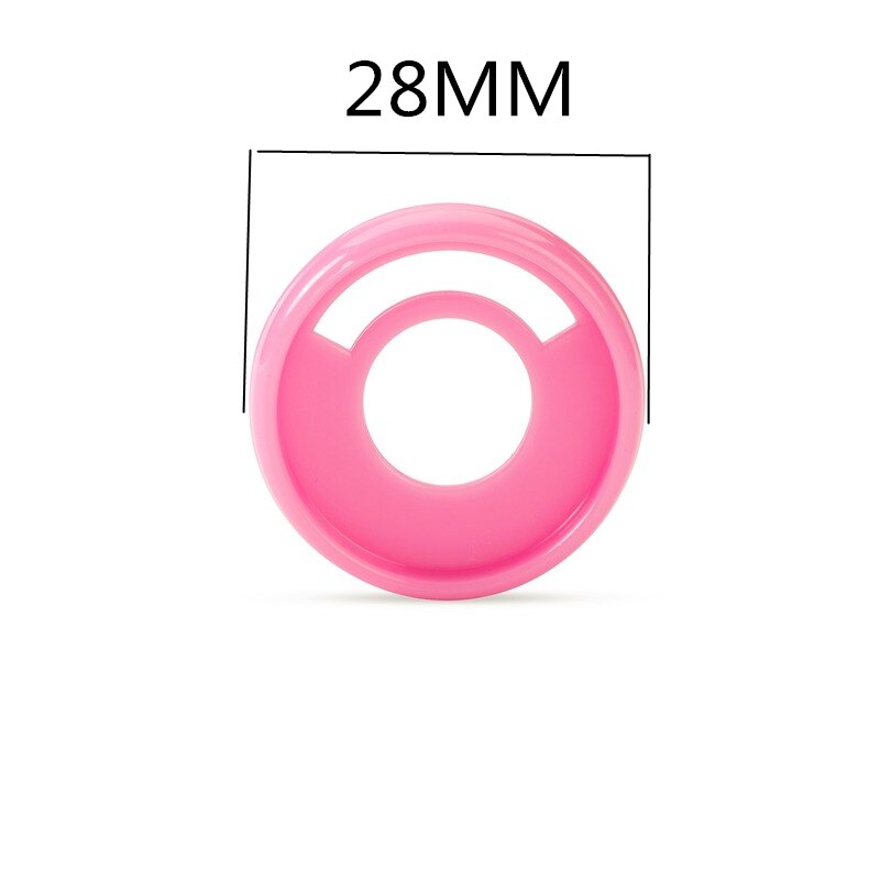Anneau de reliure en plastique multifonction, 20 pièces, 28mm, trou rond, peut transporter un disque de reliure pour stylo, fournitures de reliure pour ordinateur portable à feuilles mobiles