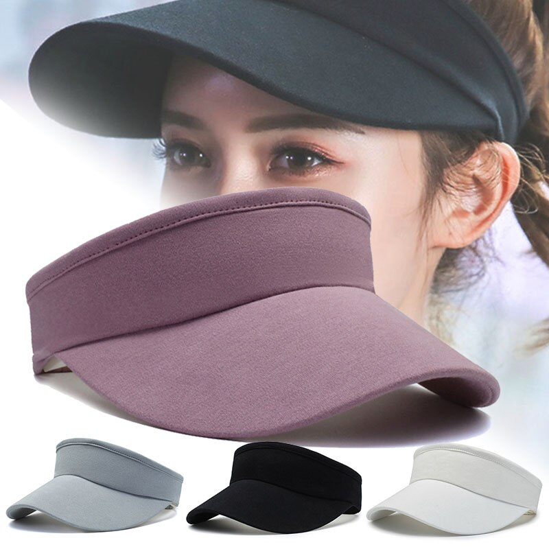 Outdoor Sports Running Hat Sun Cap Wide Brim UV Protecting Summer Beach Sun Caps XD88