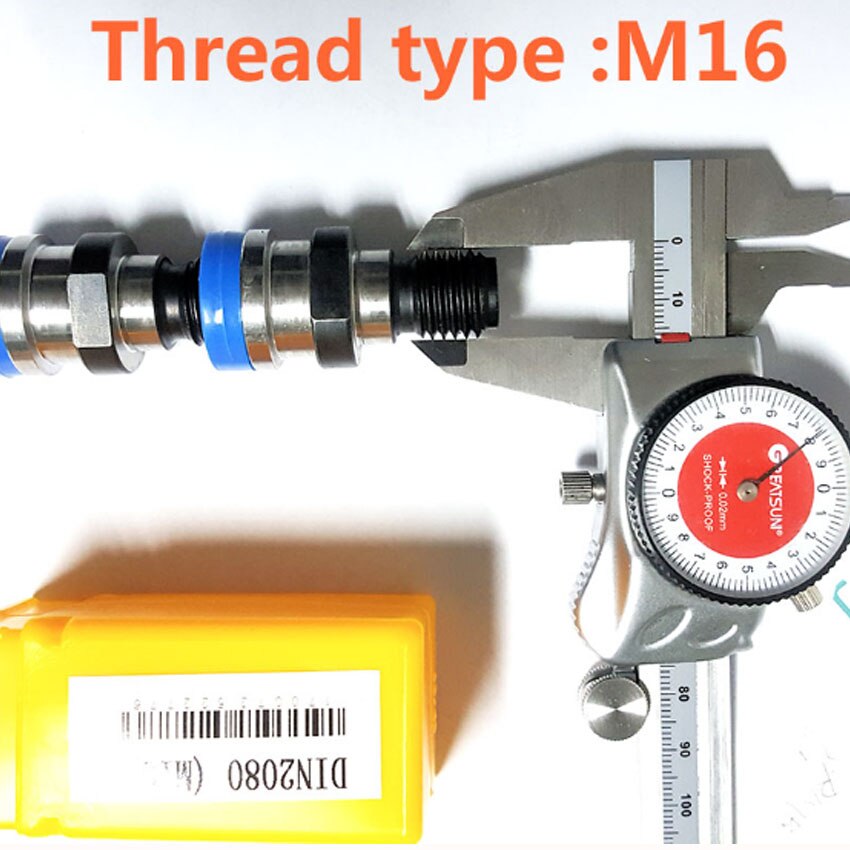 DIN2080 Adapter Pull Studs BT40 1PCS CNC Retentie Knop Pull Stud NT40 DIN2080 M16 voor Frees Houder snijden gereedschap machine