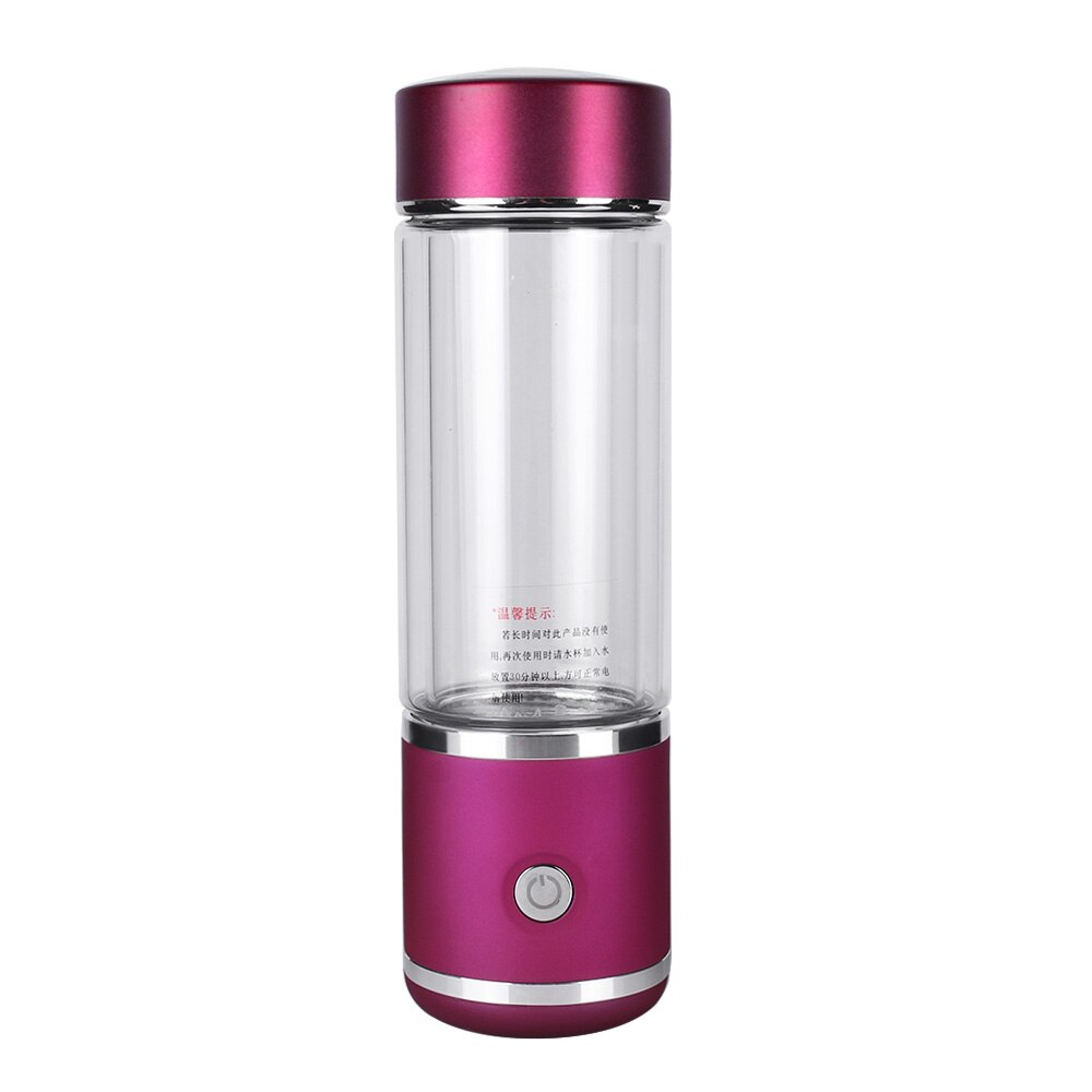 Générateur d'hydrogène H2 et ORP, ioniseur d'eau, bouteille alcaline avec échappement de chlore résiduel d'ozone, SPE/PEM: Violet
