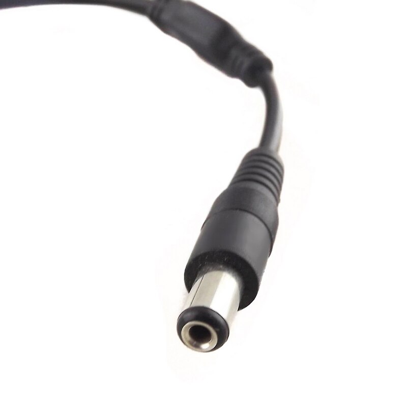 Onsale 1pc DC Power Kabels Zwart 5.5x2.1mm 1 Stekker Naar 2 Vrouwelijke Jack Kabel Splitter adapter Voor CCTV