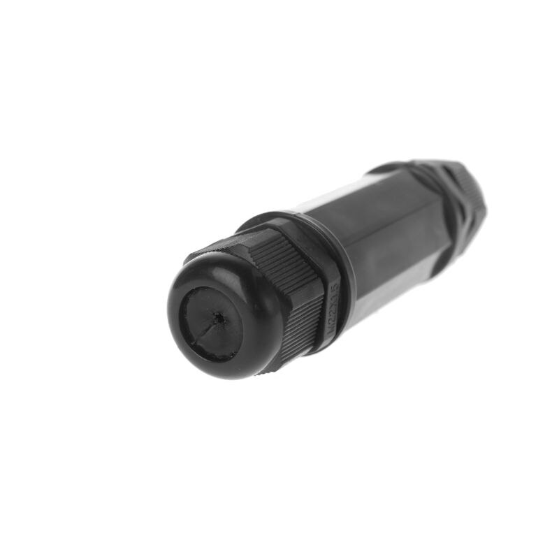 RJ45 Waterproof Connector IP67 Ethernet Network Cable Connector Double Head Outdoor LAN Coupler Adapter Female Cat5 6 7