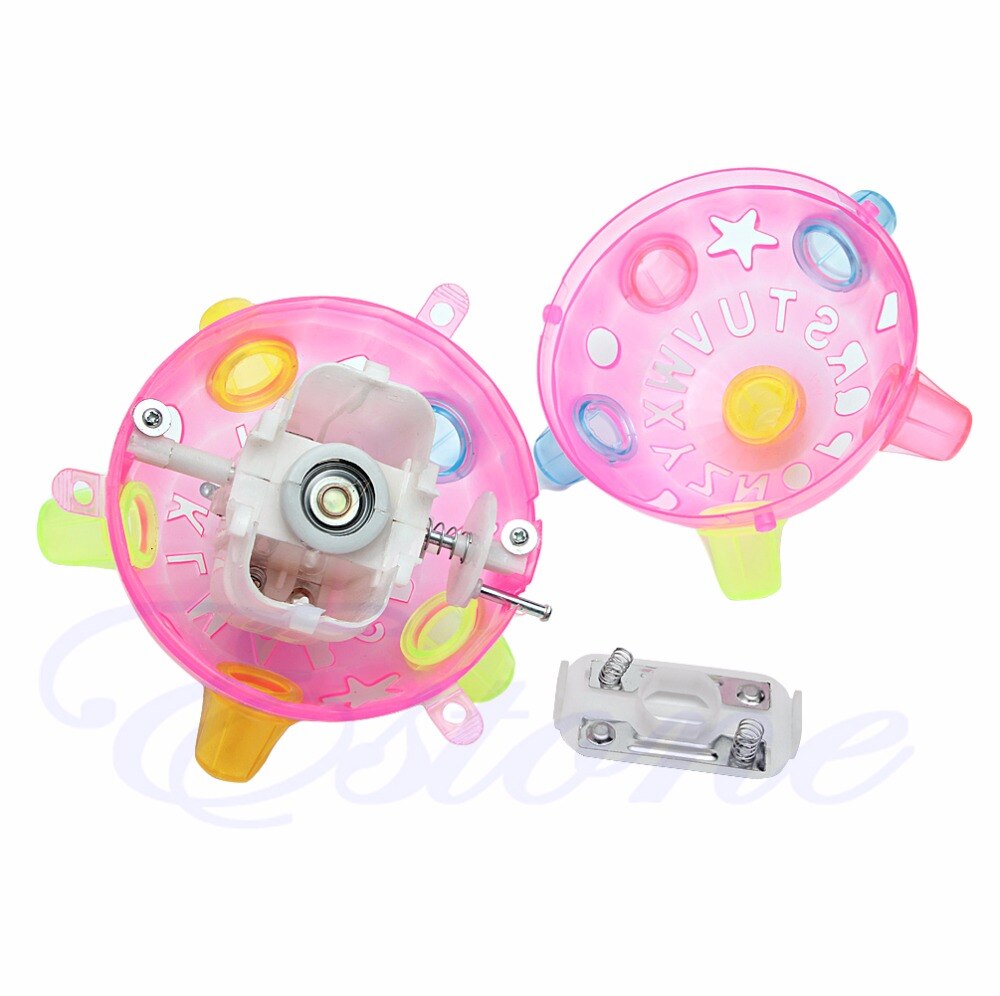 Jumping Joggle Flashing Light Up Bouncing Vibrating Sound Music Toy Jumping Ball-P101