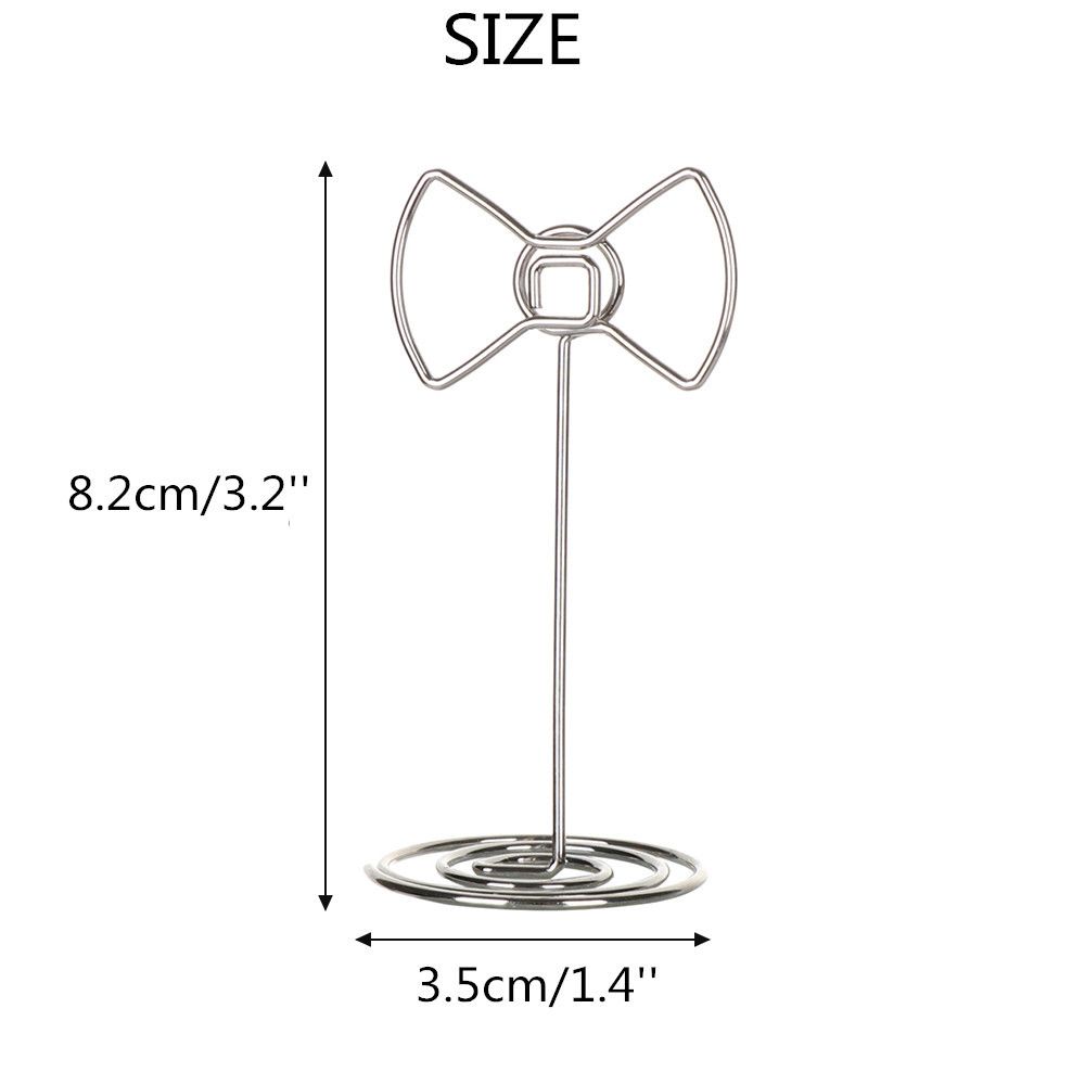 1Pc Diy Foto Houder Stands Tafel Nummer Houders Plaats Kaart Papier Menu Clips Bruiloft Gunsten Plaats Kaart Stand Bericht clips