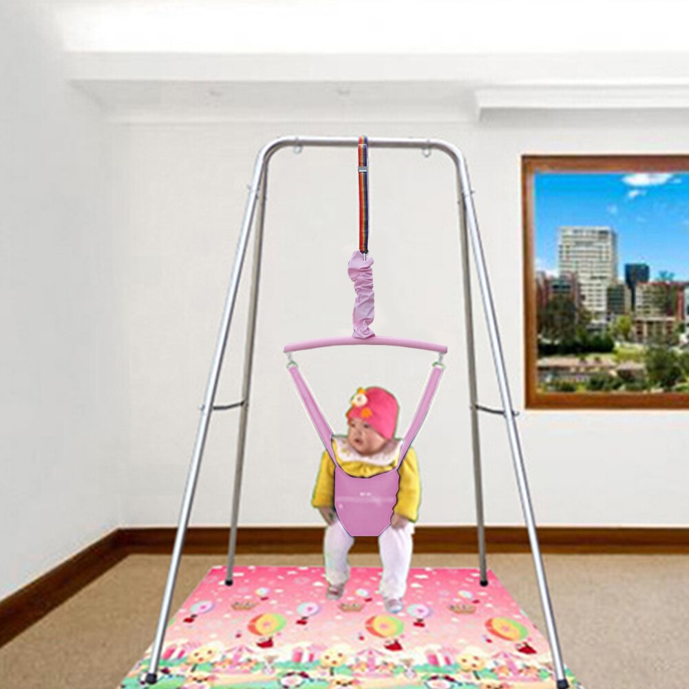 freundlicher Hängen Springen Stuhl Einstellbar Baby Schaukel Springenden Sitz draussen Fitness Sport Sensorische Ausbildung ÜSpund Spielzeug
