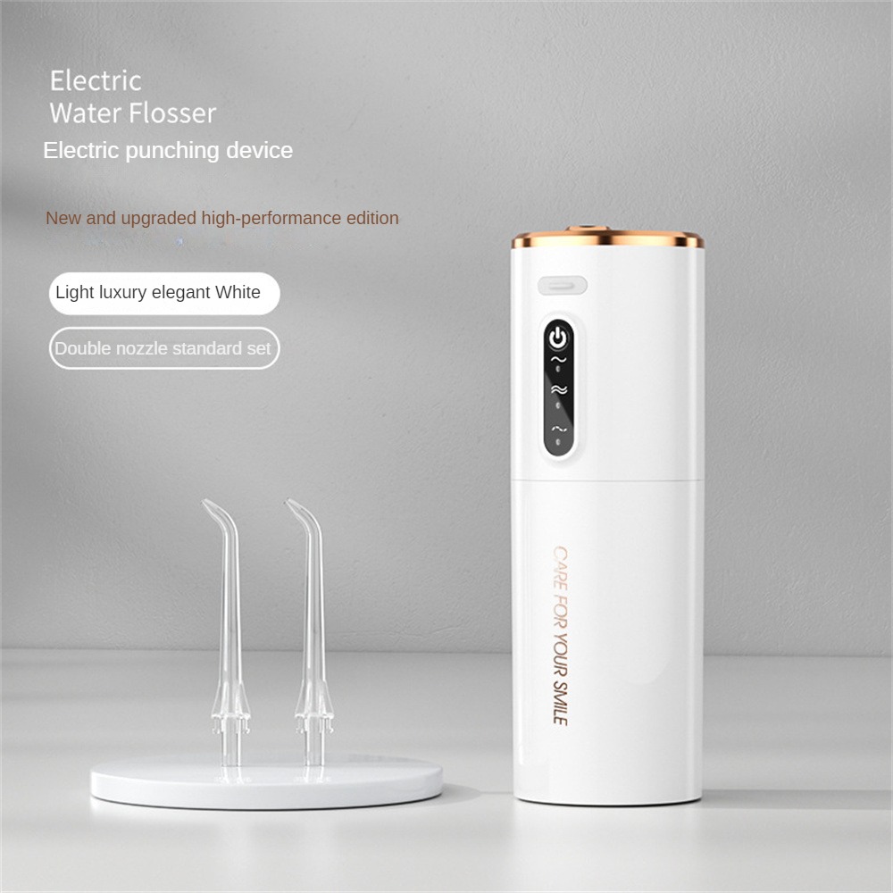 Xiaomi Munddusche Tragbare IPX7 Wasserdichte Wiederaufladbare Dental Wasser Flosser 3 Modi Zahnreiniger 280 ML Dental Wasser Jet: YELLOW
