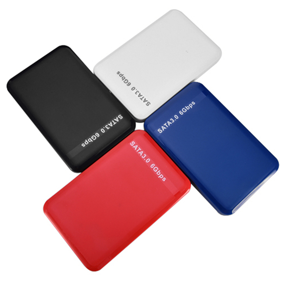 Portable 2.5inch HDD Case USB3.0 to SATA External Hard Drive Enclosure 6Gbps 3T UASP Tool Free SSD Hard Disk Case Box for Laptop