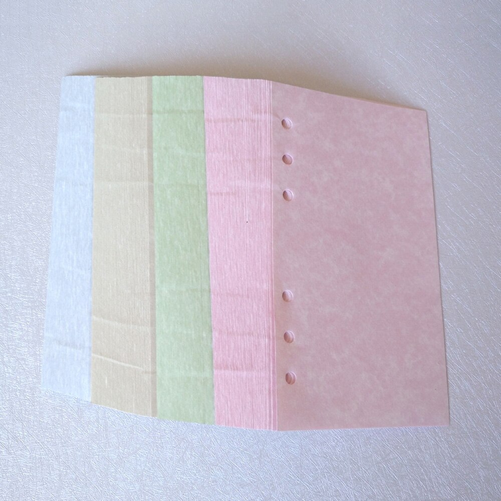 Candy Color Notebook Papers A5 A6 Pages Planner Filler Paper Inside Page Stationery Office School Supplies