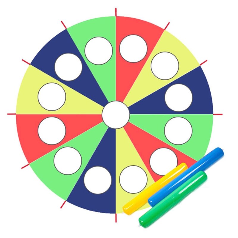 2/3/4/5/6 Meters Kindergarten Whack-a-Mole Rainbow Umbrella Children Interactive Game Props Nursery Sensory Integration Training: 5