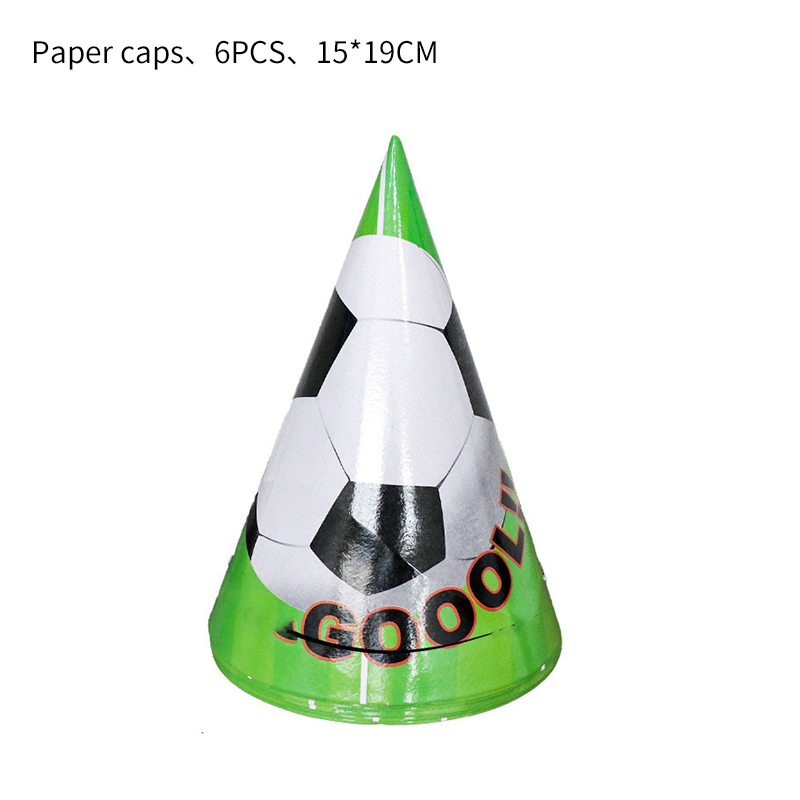 Football Birthday Decorations Children's Soccer Party Decor Supplies Tableware Plates Cups Balloon Tablecloth Backdrop Banner