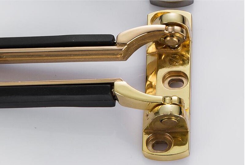 Gouden deurbeveiliging / beveiligingsketting voor hotelkamerdeuren, anti-hotlinking / veiligheidsketting