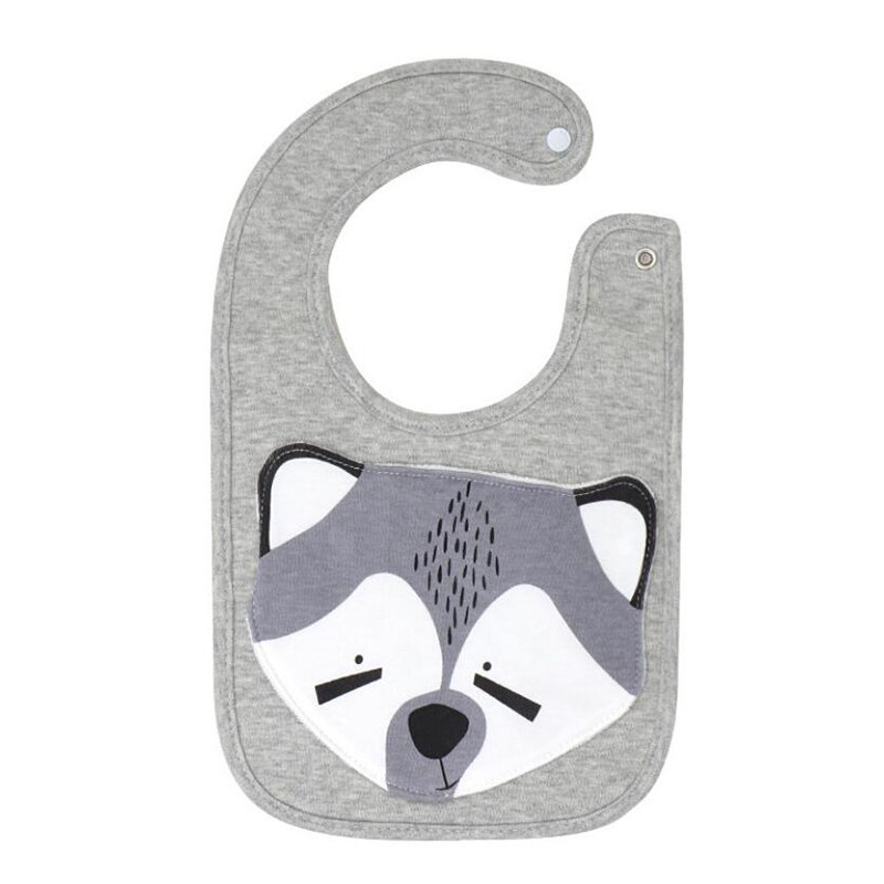 Più il formato del bambino bavaglini animale Patch Panni Del Burp del bambino fox baberos panda bandana bib 6-36 M bavaglini spuugdoekjes bavoir slabbetjes: fox baby bibs