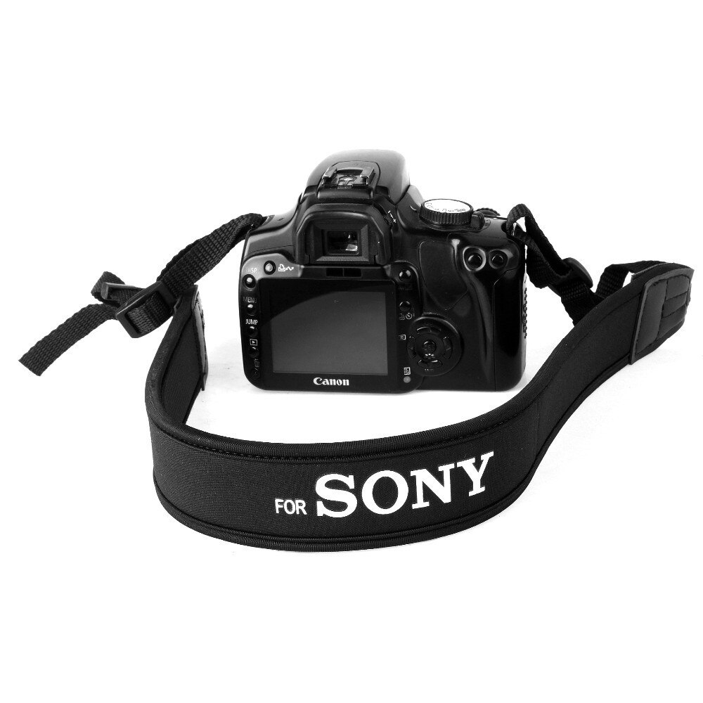 Camera Neopreen Neck Schouder Camera Strap Voor Sony A290 A900 A580 A77 A57 A900 A550 A350 A390 Slr Dslr