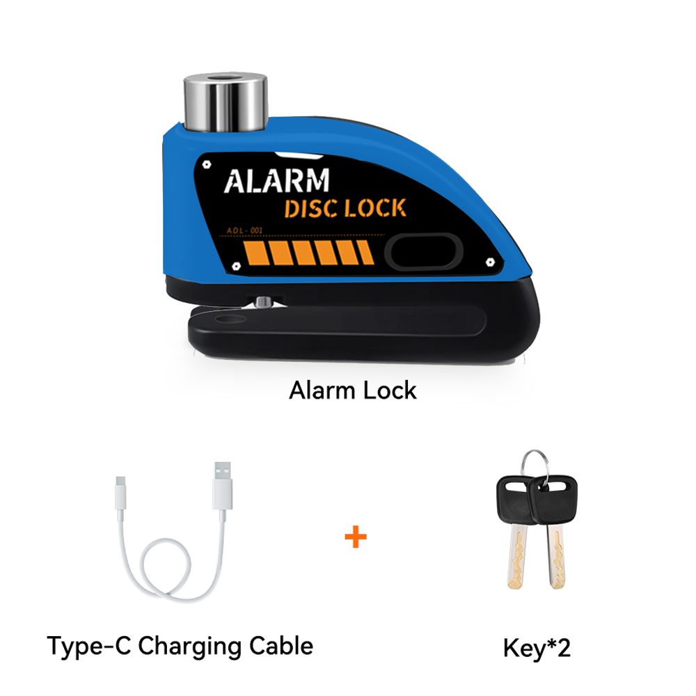 Extractme Motorrad Alarm Scheibenbremse Schloss 120dB Fahrrad Rad Disk Vorhängeschloss Sicherheit Diebstahlsicherung Rolle Alarma Motocicleta: Grün