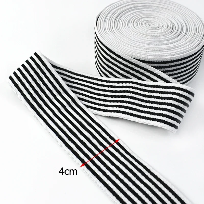3/5/10M 25-50Mm Streep Elastische Band Webbing Voor Ondergoed Broek Elastiekjes Lint Elastiek Tape Diy Kleding Naaien Accessoire: Dull / 2M