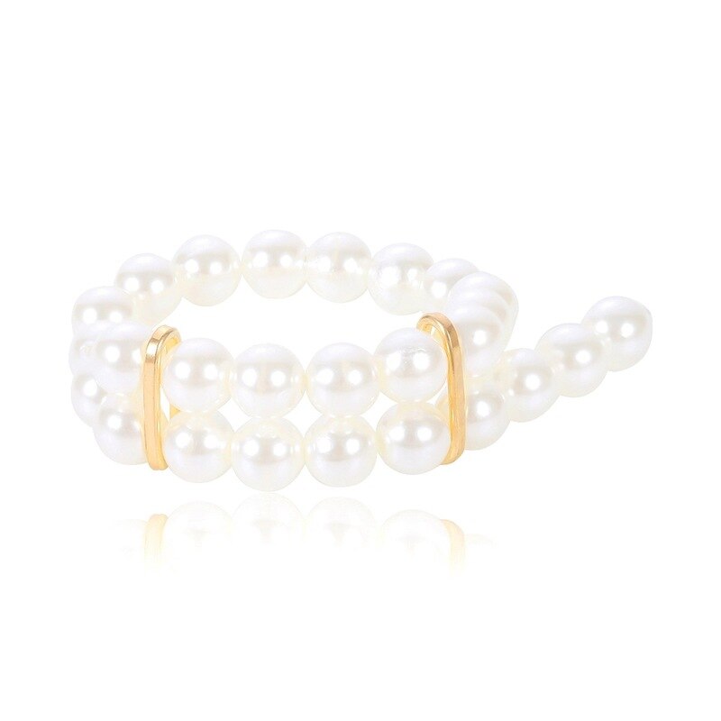 Accessori ins ragnatela di un personaggio famoso braccialetto di stile con più di strada di personalità affrettato imitazione della perla del braccialetto con le donne