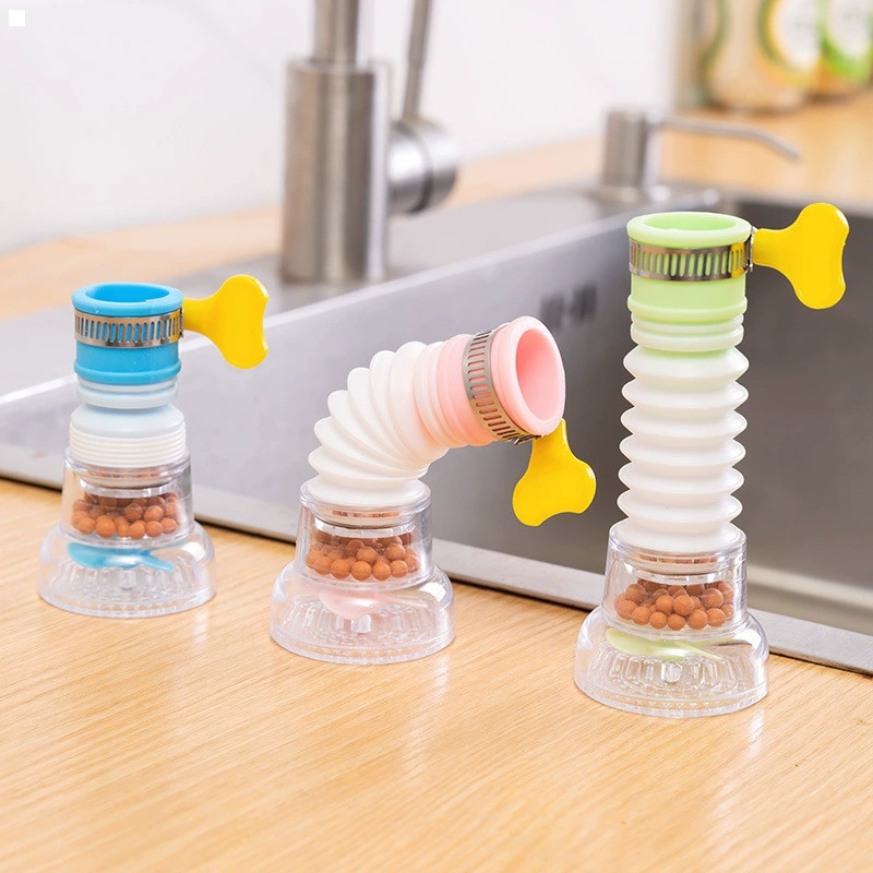 Waterbesparing Kan Telescopische Kraan Universele 360-Rotatie Kraan Waskolf Draaibare Filter Kraan Extenders Keuken Badkamer Accessoires