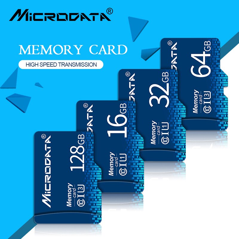 High Speed flash memory card 256GB 128GB 64GB micro sd 32GB 16GB 8GB Class 10 flash drive SD/TF Card for xiaomi/huawei/ Samsung