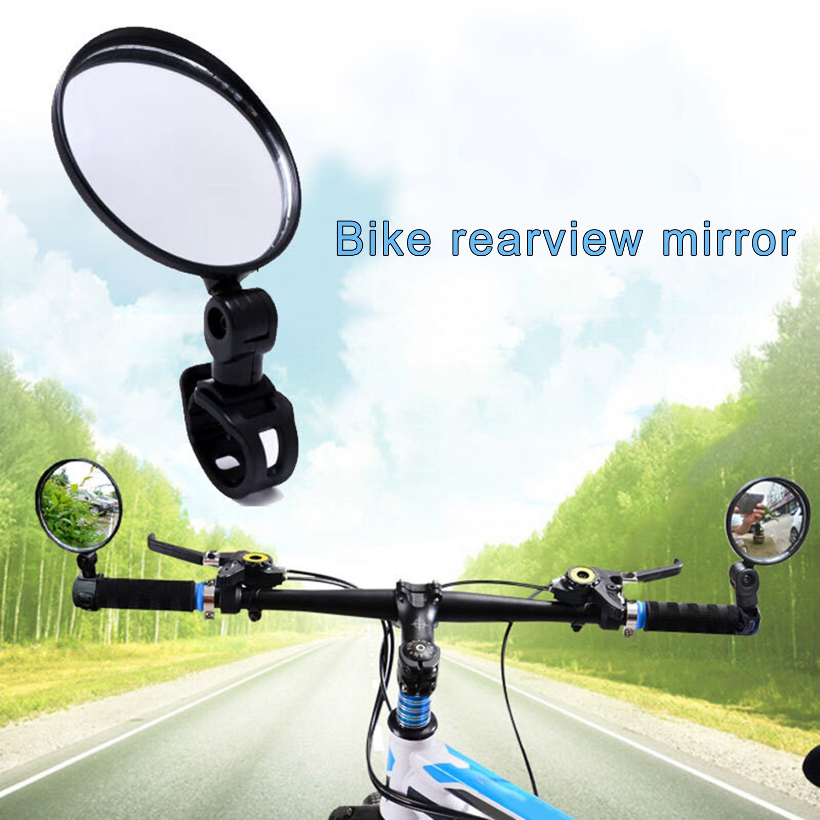 Rear View Mirror HandleBar Side Universal Scooters Electric