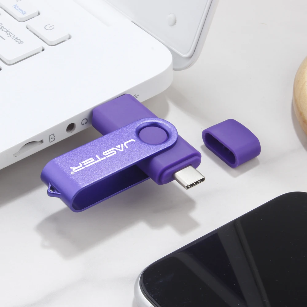 Pendrive USB TYPE-C 128MB (nie GB) Prawdziwa pojemność Pen Drive 64GB Bezpłatny brelok do kluczy Pamięć USB Prezent Czerwony U Dysk Niebieski 1G 2G 4G 8G