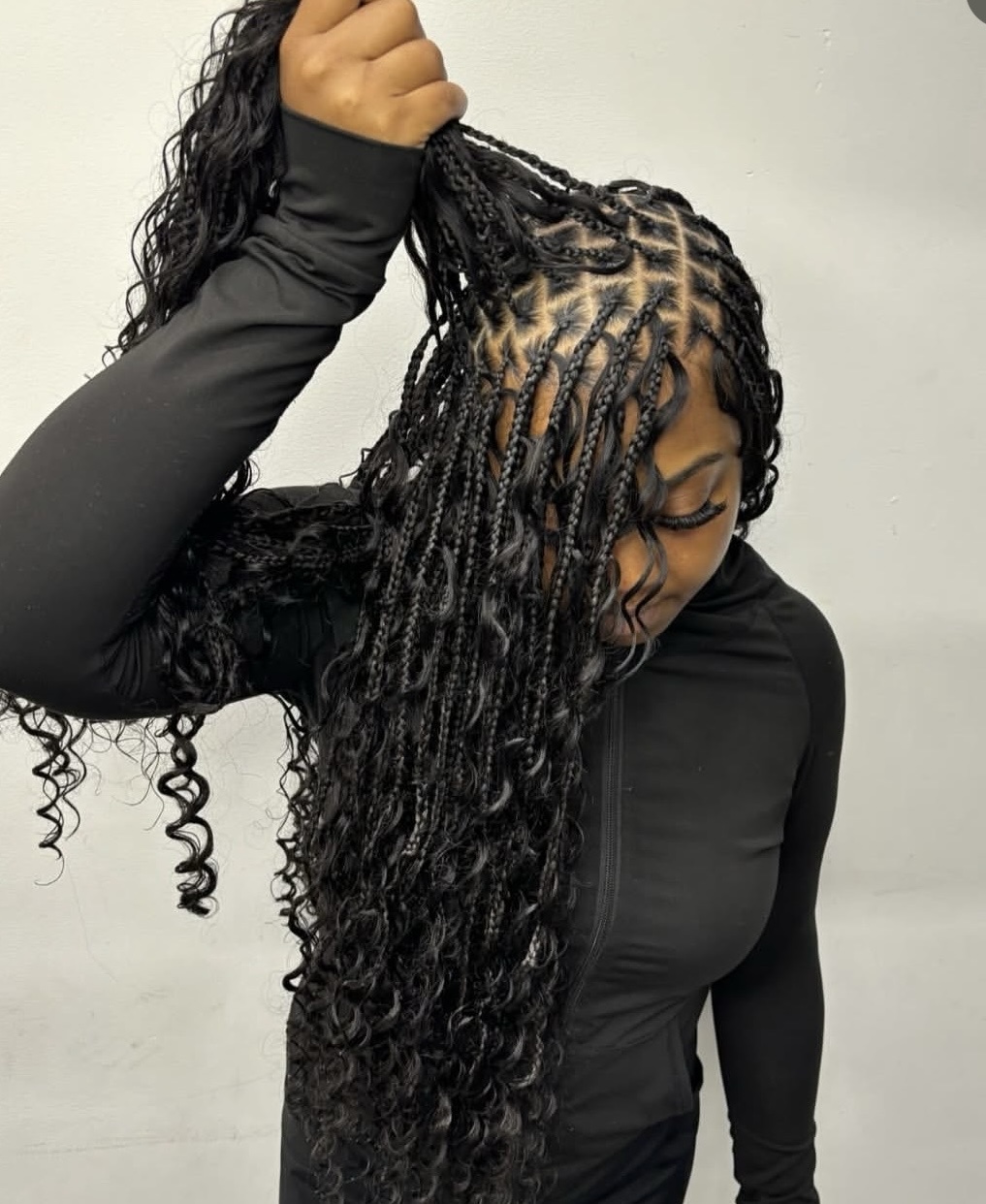 Kanten gehaakte pruikdop Gevlochten pruikdop voor zwarte vrouwen Kanten voorkant Pre-knoop Volledige kanten pet HD Volledige kanten gehaakte pet met babyhaar