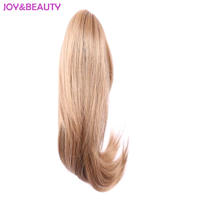 Joy&beauty synteettiset hiukset klipsillä poninhäntä kynsi hiukset poninhäntä hiustenpidennykset hiuslisäke 12 tuumaa pitkä 5 väriä