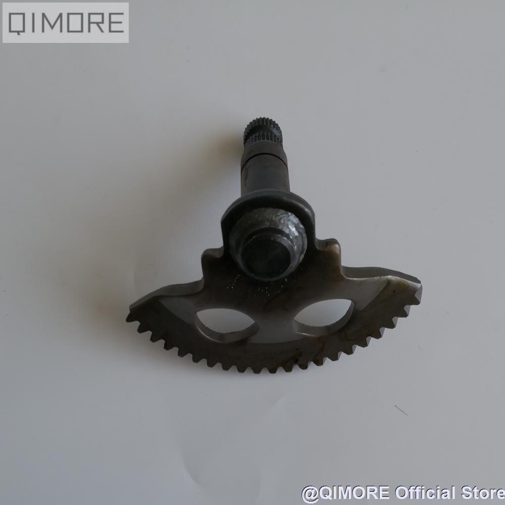 21- tand kickstarter aksel  (74mm / 2.92 tommer lang) til scooter knallert yamaha jog 50 3kj minarelli 2 takt 50cc 1 e 40 qmb 1 pe 40 qmb