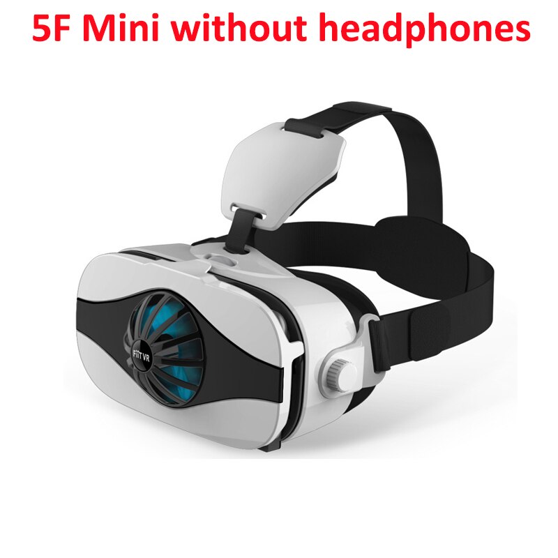Fiit VR 5F Viar Helm 3D VR Gläser Virtuelle Realität Headset Für ios Android Smartphone Goggle Casque 3 D Linsen fernglas: 5F Mini VR