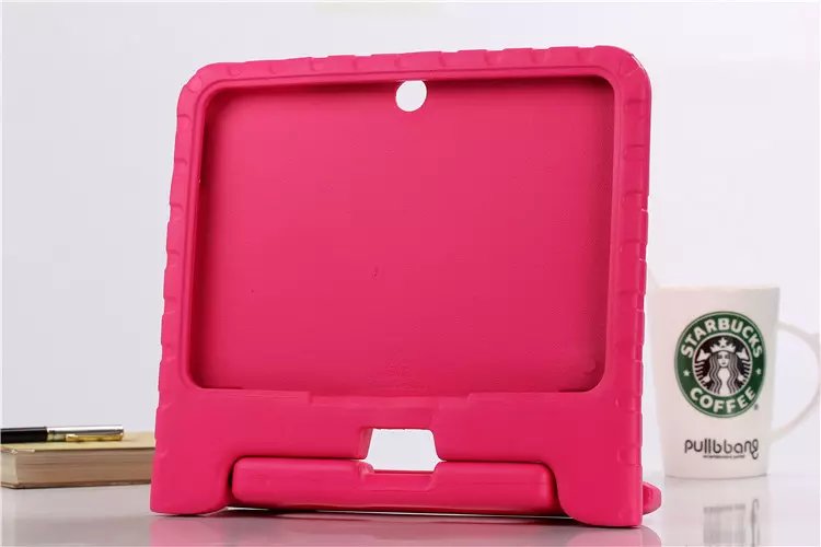 For Samsung Galaxy Tab 4 10.1 T530 T531 Case Shockproof EVA Foam Handle Stand case Cover For Samsung Galaxy Tab 3 10.1inch P5200: Rose / Samsung Tab3 P5200