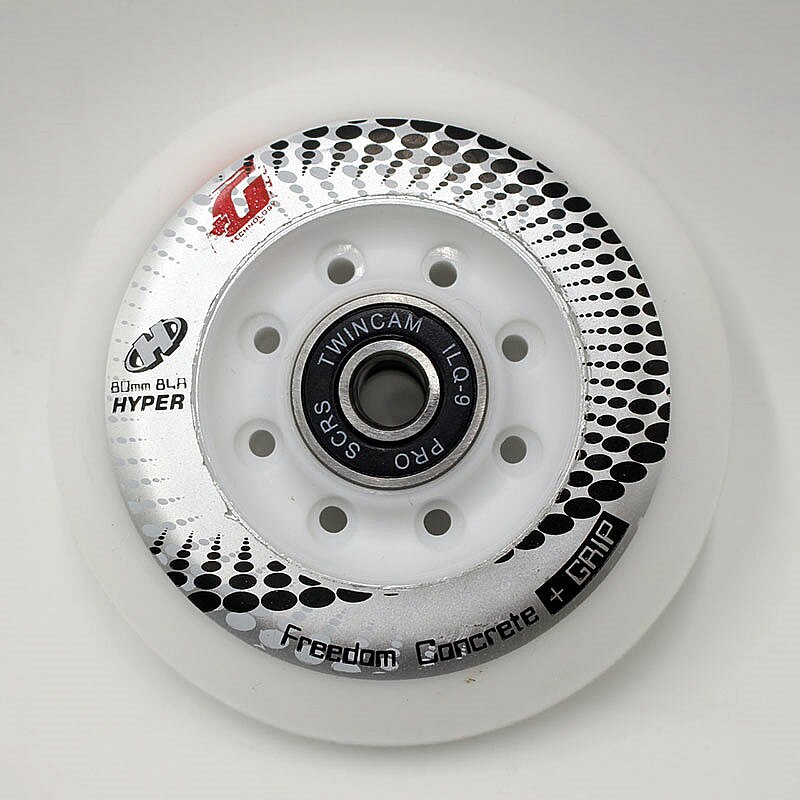 Wielen voor skeeler 80 mm 78A per 4 stuks