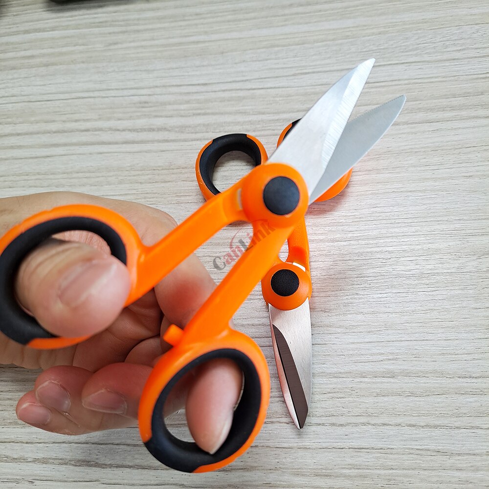 5pcs Splice Fiber Optic Tool Kits Fiber Optic Tool Fibre Stripping Optical Fiber Kevlar Scissors Hand Tool