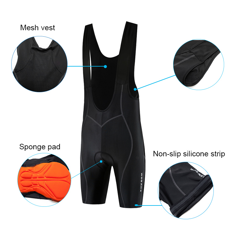 Fietsshirt voor heren, fietsshorts voor jongens, bergfiets kleding set, fietsjerseys voor bergfietsers, ademend.., 57, S