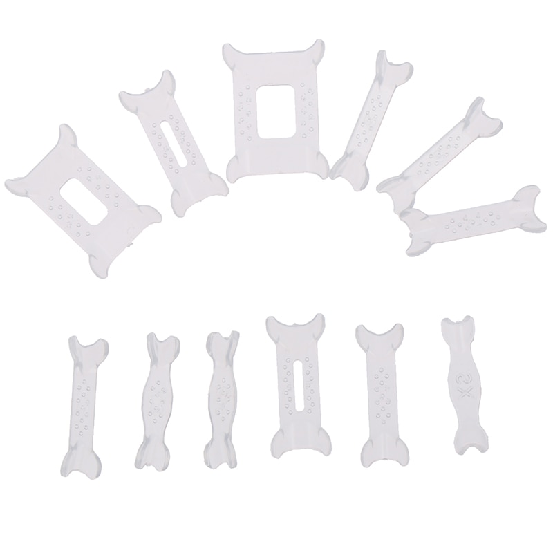 12 stuks/set onzichtbare ringmaatversteller voor losse ringmaatverkleiner afstandsringbeschermer