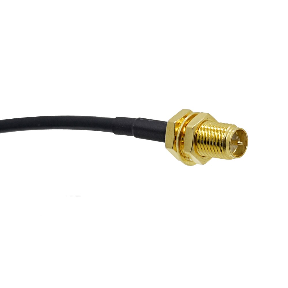 CHIPAL 1M 1 Meter WIFI WI-FI Antenna Extension Cable RG174 RP-SMA Male to Female Connector for Wireless LAN WAN Router Antenna