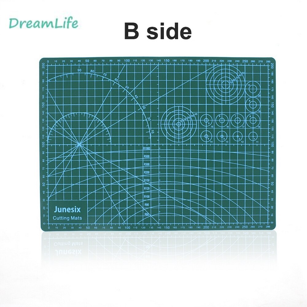 A2 A3 A4 Pvc Snijmat Patchwork Cut Pad Handleiding Diy Leer Hulpmiddel Snijplank Dubbelzijdige Self-healing Cutting Pad