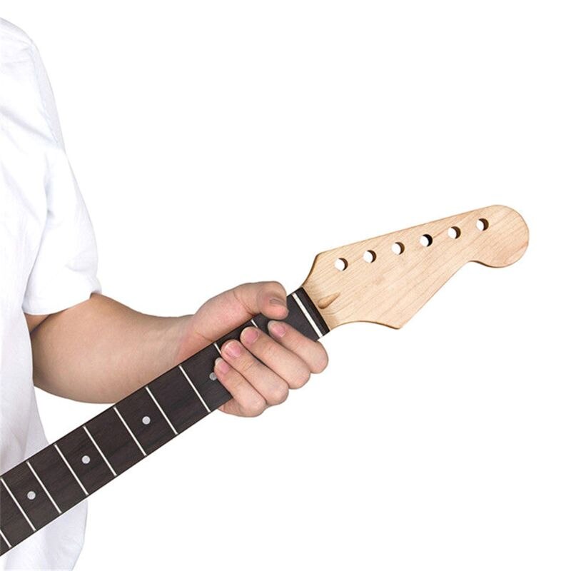 22 Fret Gitaar Hals Esdoorn Hout Toets Sector En Binding Inlay Voor Lp Gitaren Vervanging