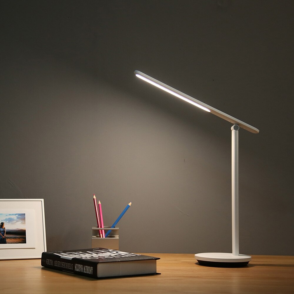 Yeelight LED Tafellamp USB Oplaadbare Folding Desk Lamp 2700-5000 K 200 Lumen met 5 Dimbare 40 uur standby Bureaulamp