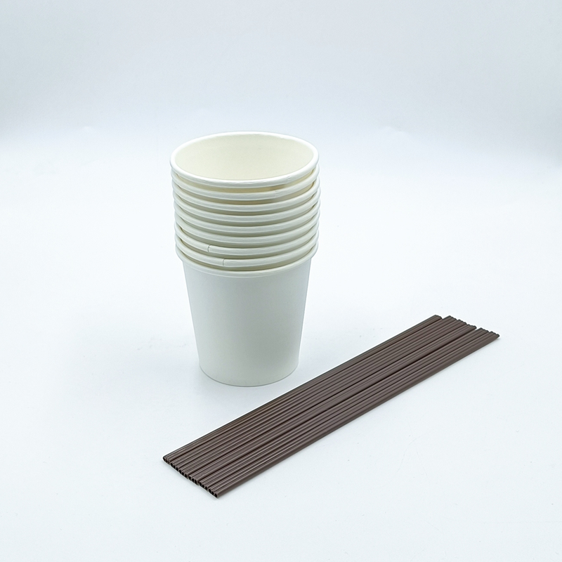 30pcs White Paper Cups, Small Disposable Bathroom,Mouthwash Cups Beverage Paper Cups Espresso Cups Paper Cups For Part 4oz: with Coffee stick