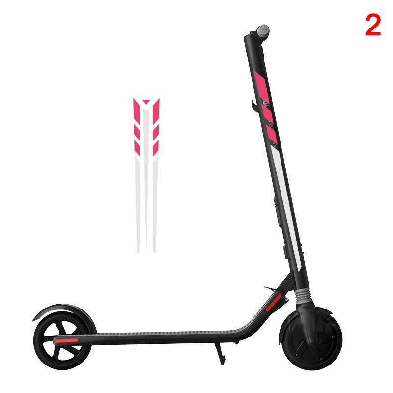 Reflective Safe Stickers Scooter Decoration for Ninebot ES1 ES2 ES3 ES4 BHD2: 2