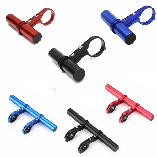 Multifunktionale Fahrrad Lenker Verlängerung Rack Lampe Taschenlampe Halter Radfahren Ausrüstung Fahrrad Licht Handheld Taschenlampe Halterung