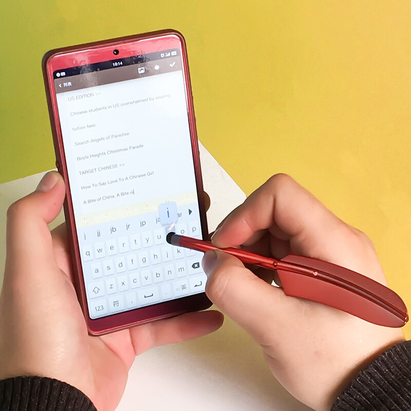 1PC Feather Capacitor Pen for iPad Tablet Phone Stylus Condenser Stylus For iPhone 6s 7 8 XS Max