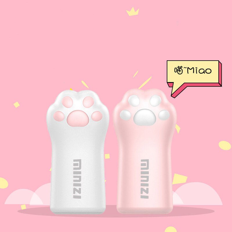 Leuke Kat Klauw Vorm Mobiele Power Bank Mini Draagbare 8000Mah Voor Apple Android Mobiele Voeding