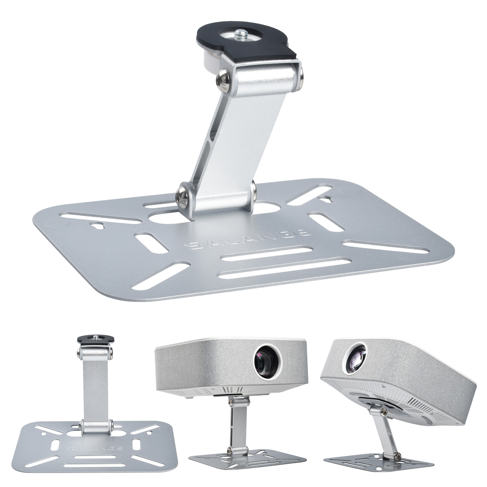 Verstelbare desktopprojectorhouder Standtafel Mobiele projectorhouder Verwijderbare universele projectorbeugelhouder Studio Home