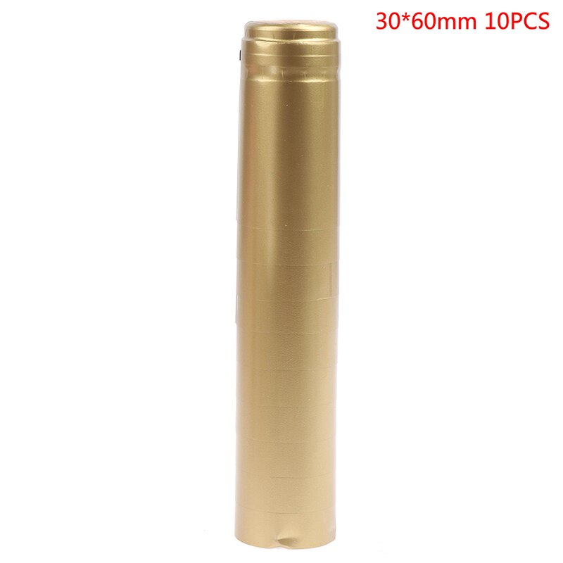 10 Uds. Cápsulas termorretráctiles para botellas de vino, cápsulas termoretráctiles para botellas de vino: E