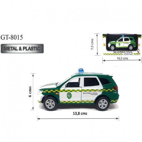 PLAYJOCS Vehículo Guardia Civil Tráfico GT-8015